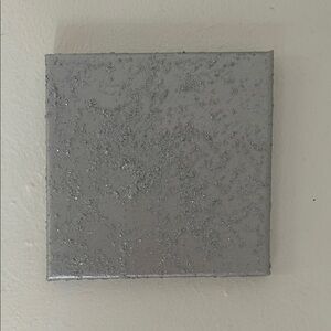 Silver Glitter Square Wall Art